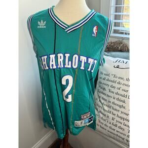 Vintage Larry Johnson Hardwood Classics Adidas Jersey